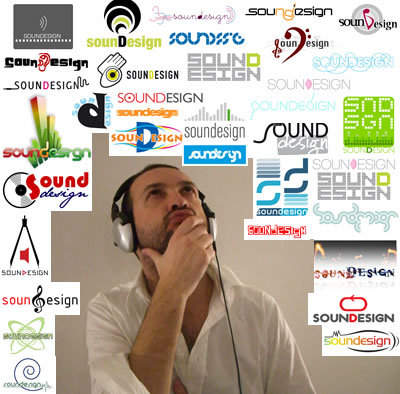 Gianpaolo e il logotipo di Soundesign