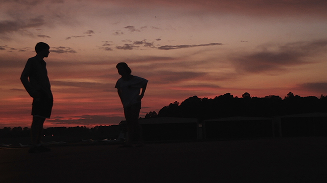 A scene from Euphonia: Airport night