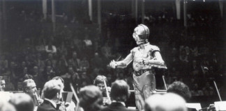 C3PO Conducting John William's Star Wars with the London Symphony Orchestra at the Royal Albert Hall, 1978