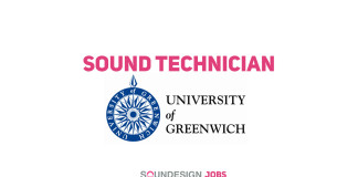 Sound Technician at University of Greenwich