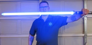 Hampton's Hand-crafted lightsabers